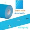 OBTANIM 4 Rolls Waterproof Breathable Kinesiology Tape Athletic Elastic Kneepad Muscle Pain Relief Knee Taping for Gym Fitness Running Tennis Swimming (Red Blue Purple Green)