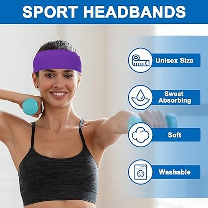 71nlAUwXRgL._AC_SX425_.jpg PATIKIL Sport Headbands for Men Running Sweat Bands Sweat Absorbing Head Band