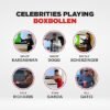 Boxbollen® Boxing Reflex Ball CelebrityEndorsed Reaction Trainer AppConnected Punch Counter Fun Fitness for All Ages Improve Coordination Agility Ideal Gift for Home Workouts