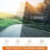 Sports Polarized Sunglasses for Men: Womens UV400 Protection Sun Glasses Wrap Around Goggles for Fishing Driving TR90