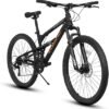 71MUn4E35wL._AC_SX425_.jpg Ecarpat Mountain Bike DualFront Suspension Mens Mountain Bike with 21 Speeds HighCarbon Steel Frame and DiscV Brakes Adult Sport Bicycle for Trail Snow Commuter City Road