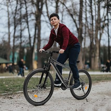 81FtGum-bFL._AC_SX425_.jpg Mountain Bike Aluminum Frame Front Suspension 21 Speeds Mountain Bike for Men Boys Summer Travel Trip Disc Brakes Adult Teens Sport Bicycle for Trail Commuter City Road