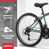 81ObGM92JnL._AC_SX425_.jpg Huffy Stone Mountain Hardtail Mountain Bike for BoysGirlsMenWomen 202426 Sizes 6 or 21 Speed Shimano Twist Shifting Front or Dual Suspension Comfort Saddle Sleek Colors